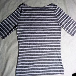 GAP Raglan Top white & grey stripes 650